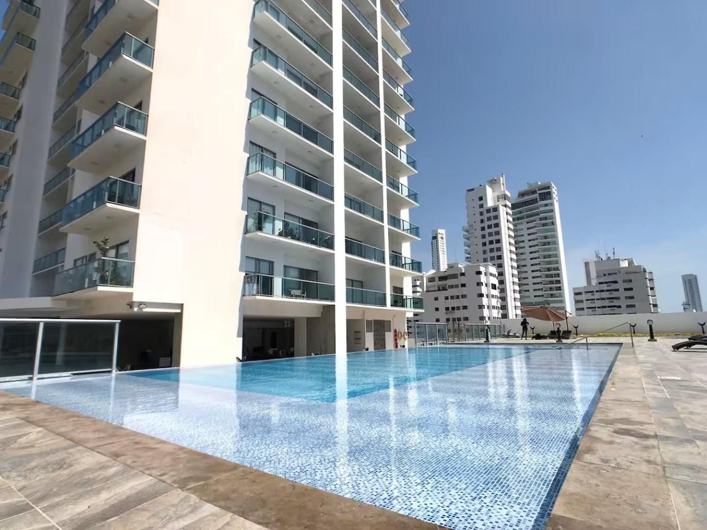 Apartamento Luxury 3br Oceanview Bocagrande - Pool - *