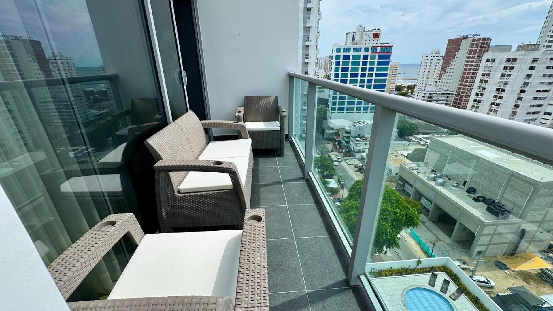 Luxury 3br Oceanview Bocagrande - Pool - Apartamento