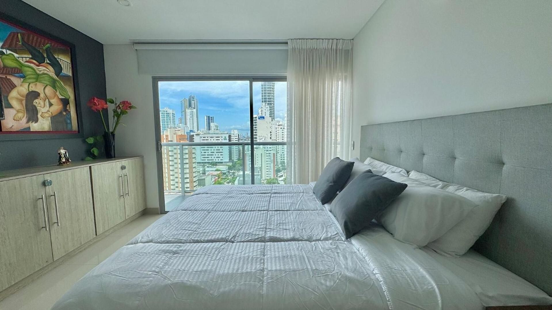 Apartamento Luxury 3br Oceanview Bocagrande - Pool -