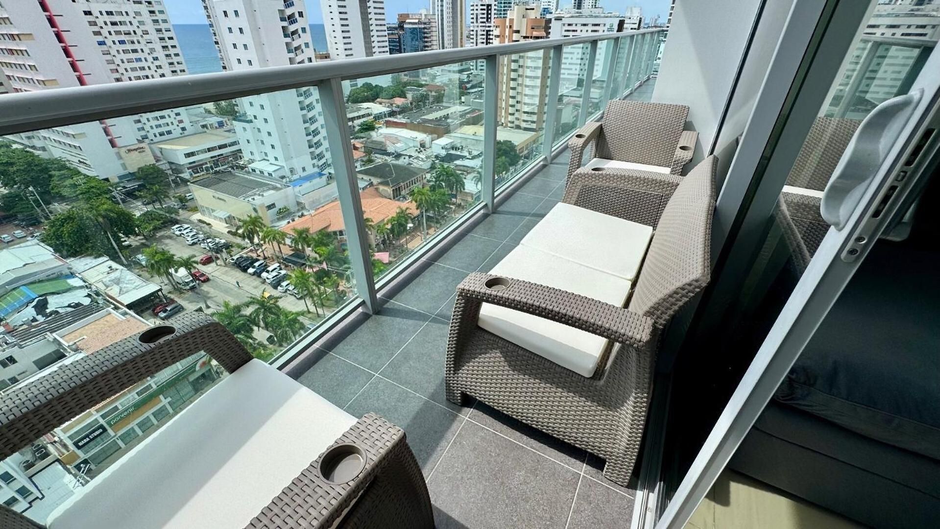 Luxury 3br Oceanview Bocagrande - Pool -