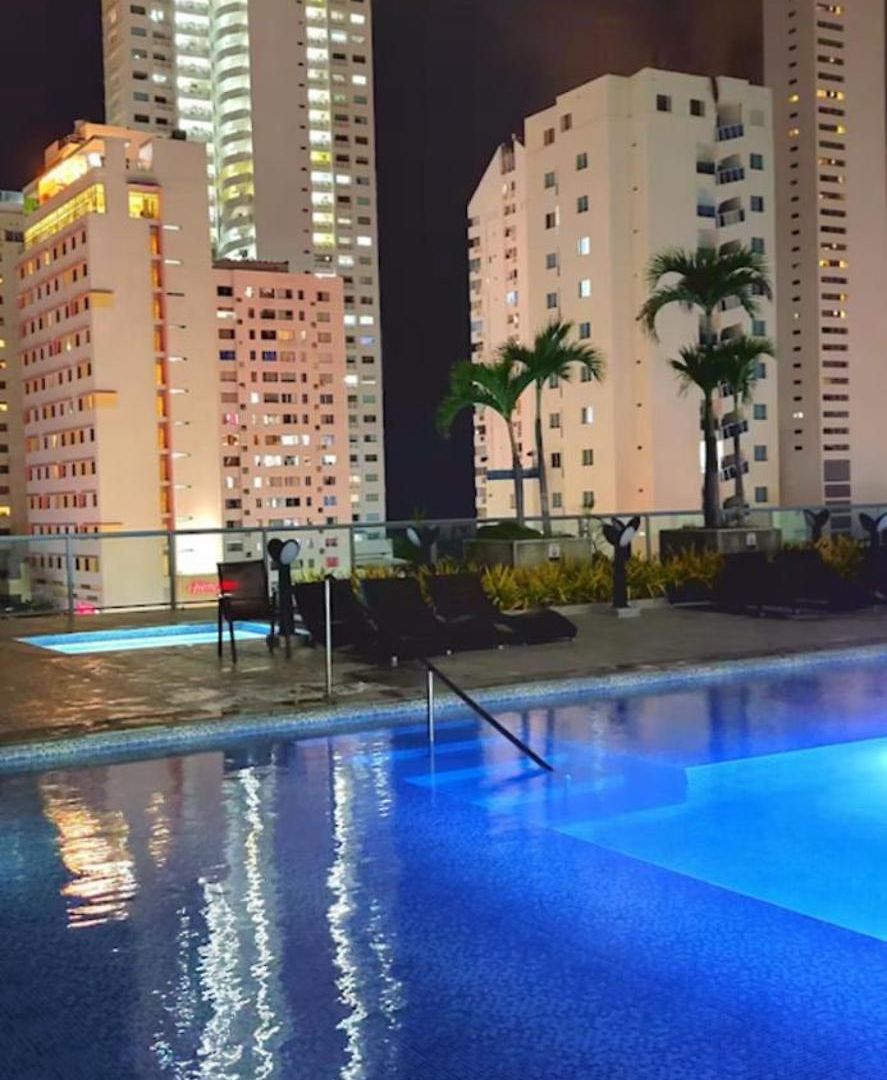 Apartamento Luxury 3br Oceanview Bocagrande - Pool -