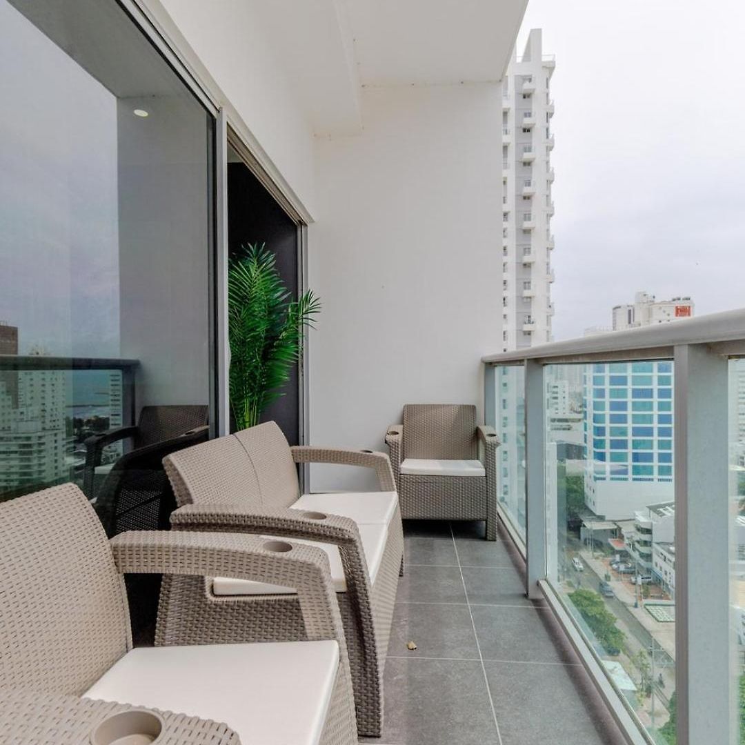 Apartamento Luxury 3br Oceanview Bocagrande - Pool -