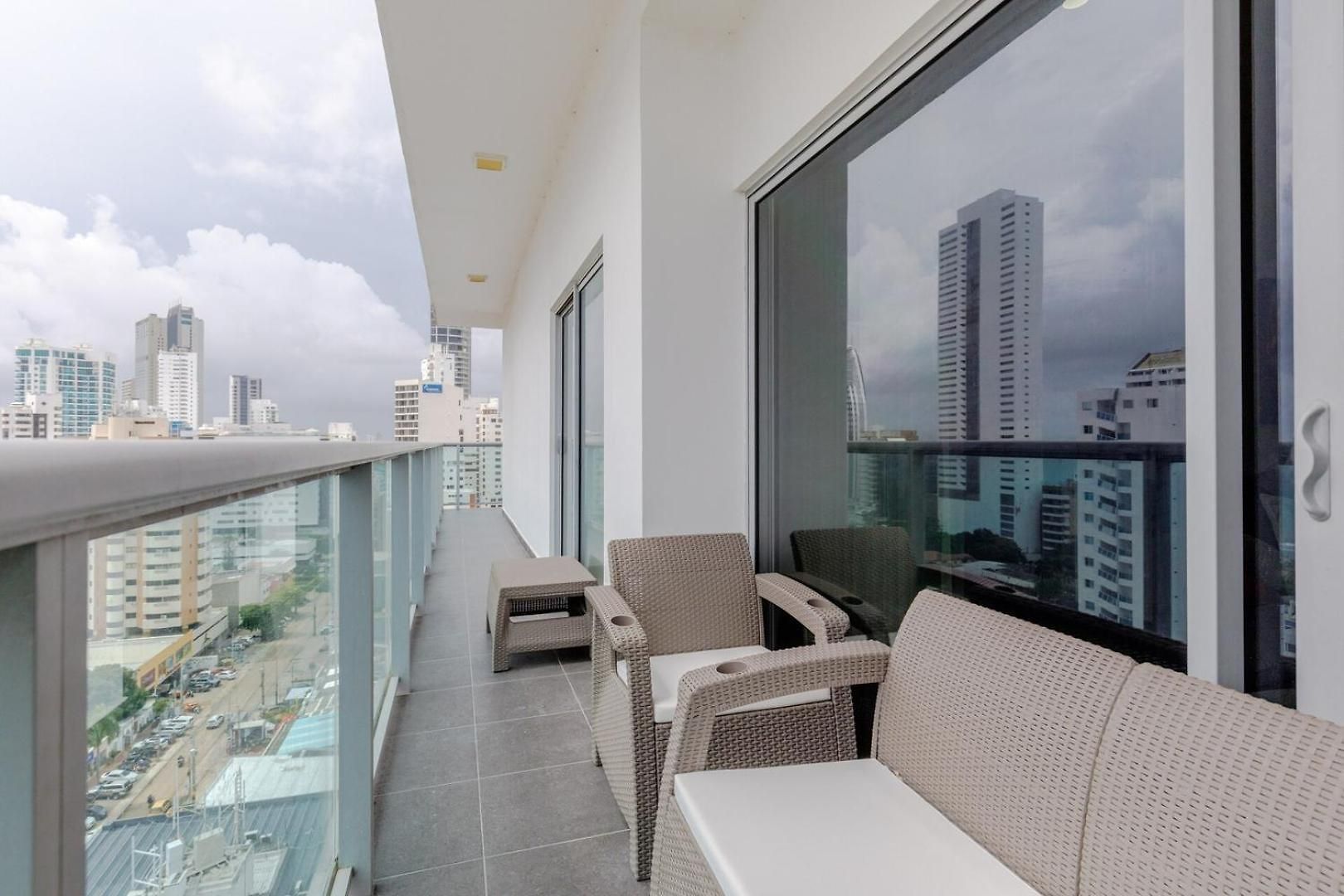 Apartamento Luxury 3br Oceanview Bocagrande - Pool - Cartagena