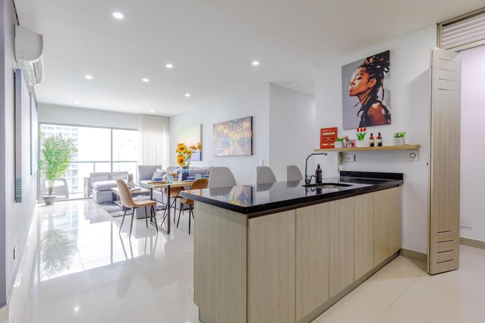 Luxury 3br Oceanview Bocagrande - Pool -