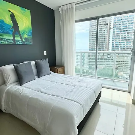 Apartamento Luxury 3br Oceanview Bocagrande - Pool - Cartagena