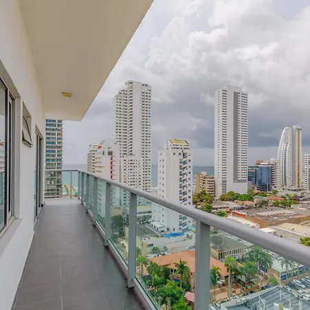 Apartamento Luxury 3br Oceanview Bocagrande - Pool - *